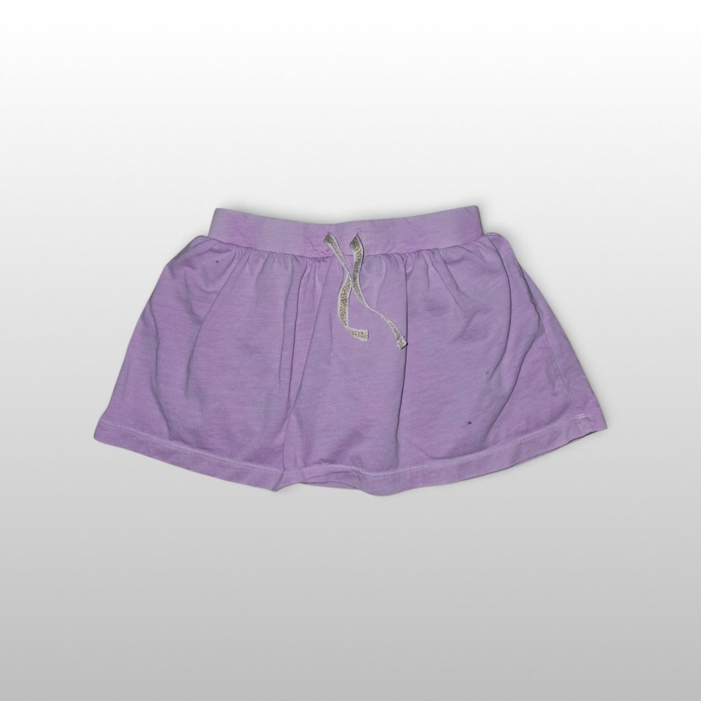 Toddler Girls OshKosh B'gosh Skort Cotton Blend Casual Purple 2T Skirt Shorts